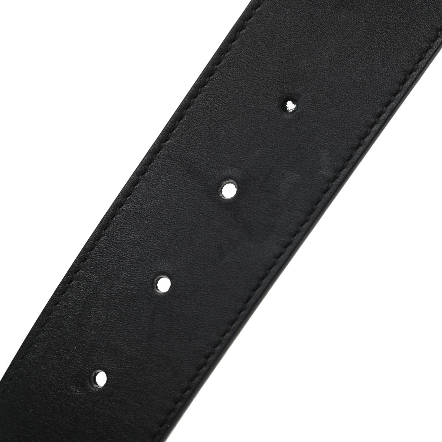 Gucci Calfskin Double G 40mm Belt 70 28 Black 4 of 5