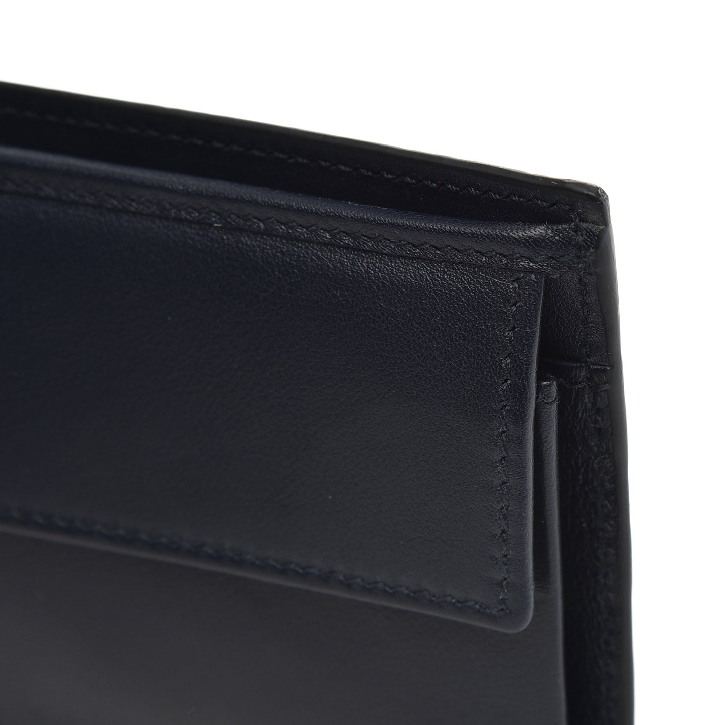 Microguccissima Bi-Fold Wallet Navy Blue