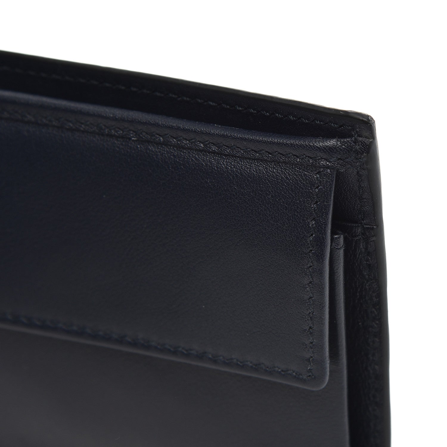 Gucci Microguccissima Bi-Fold Wallet Navy Blue 8 of 9