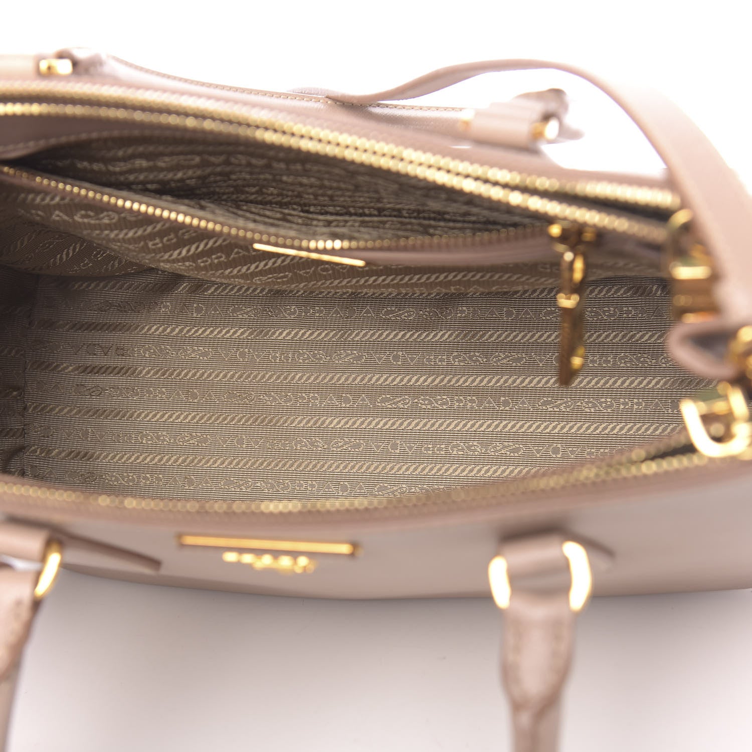 Prada Saffiano Medium Galleria Double Zip Tote Cammeo 6 of 11
