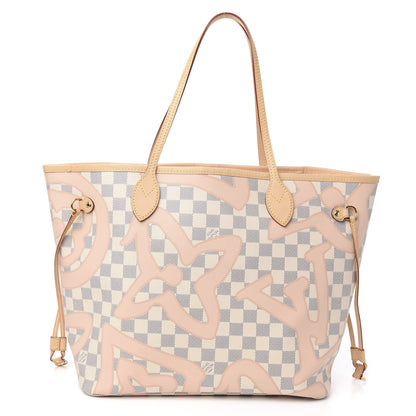 Louis Vuitton Damier Azur Tahitienne Neverfull MM 2 of 11