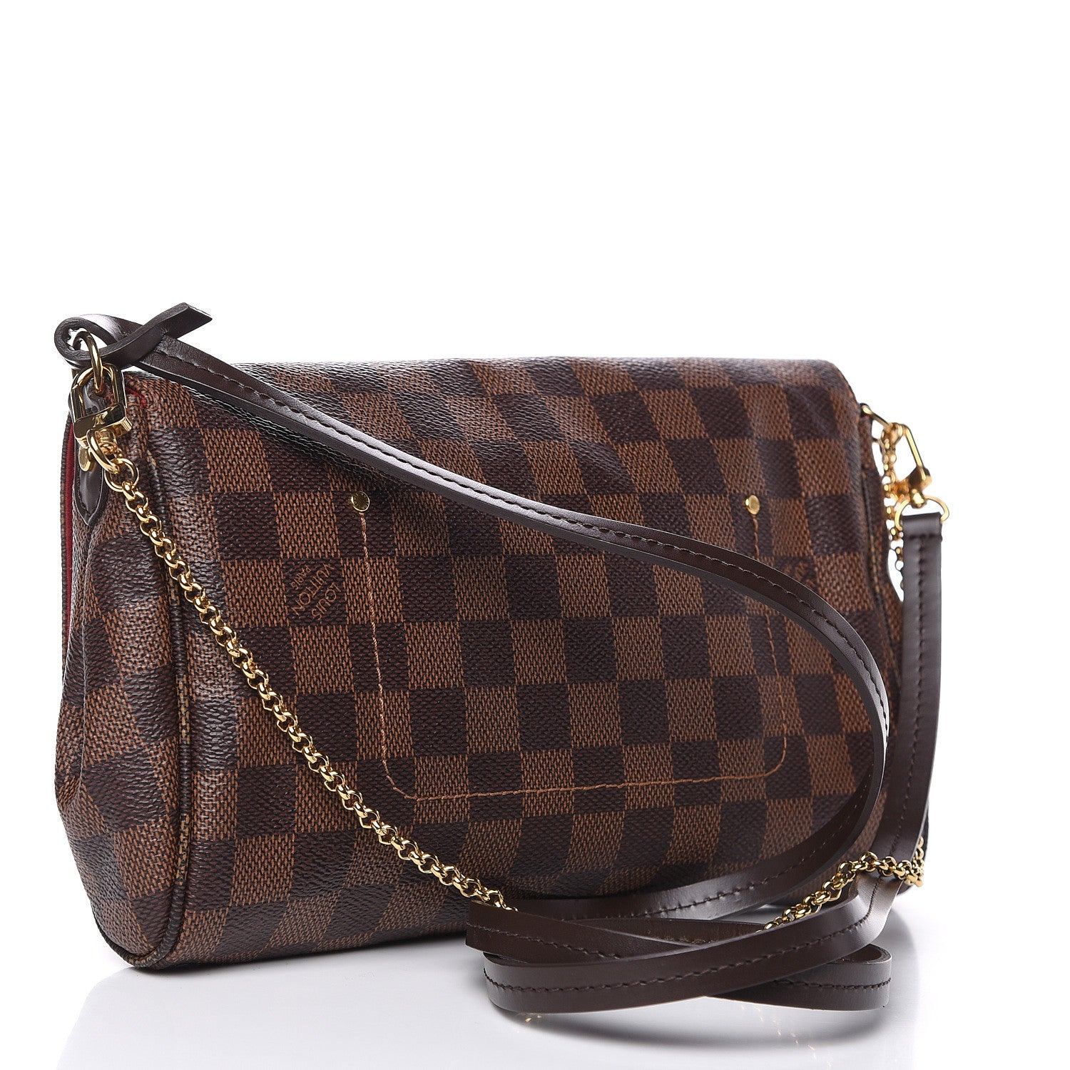 Louis Vuitton Damier Ebene Favorite MM 3 of 10
