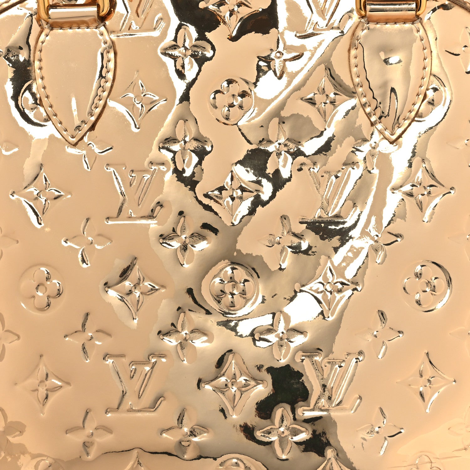 Louis Vuitton Monogram Miroir Lockit Gold 8 of 10
