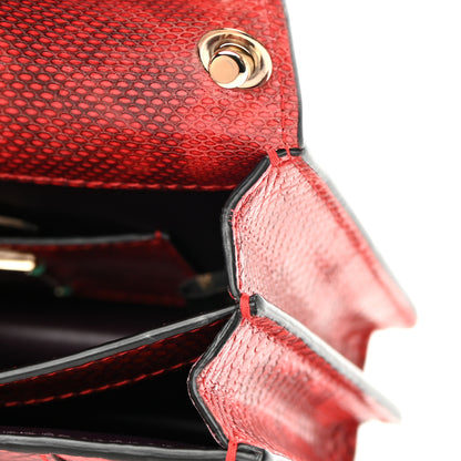 Bulgari Karung Serpenti Forever Crossbody Red 11 of 13