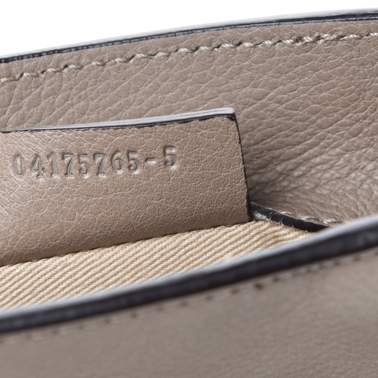 Suede Calfskin Mini Faye Backpack Motty Grey