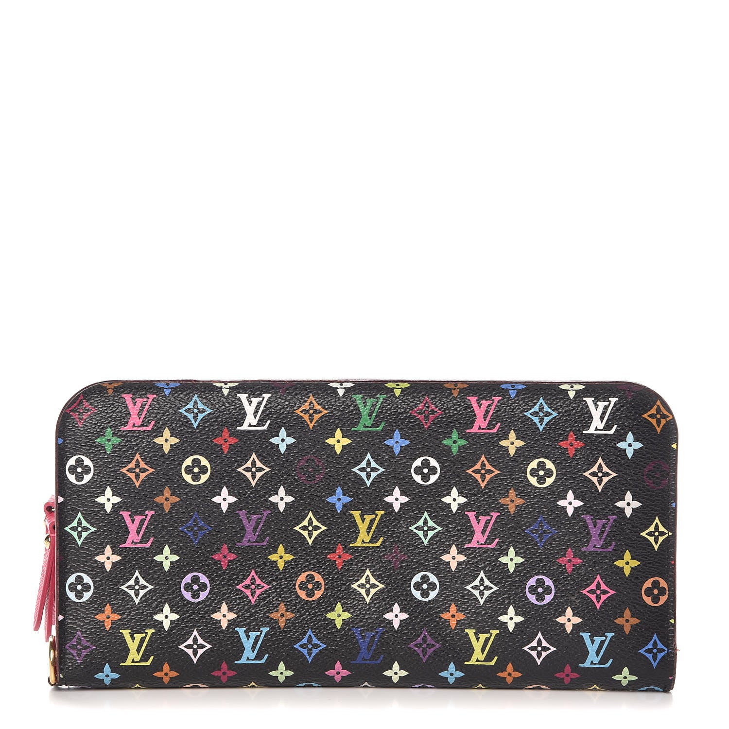 Louis Vuitton Monogram Multicolor Insolite Wallet Black Grenade 1 of 7