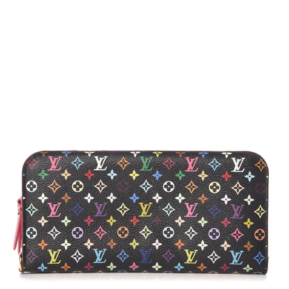 Louis Vuitton Monogram Multicolor Insolite Wallet Black Grenade 1 of 7