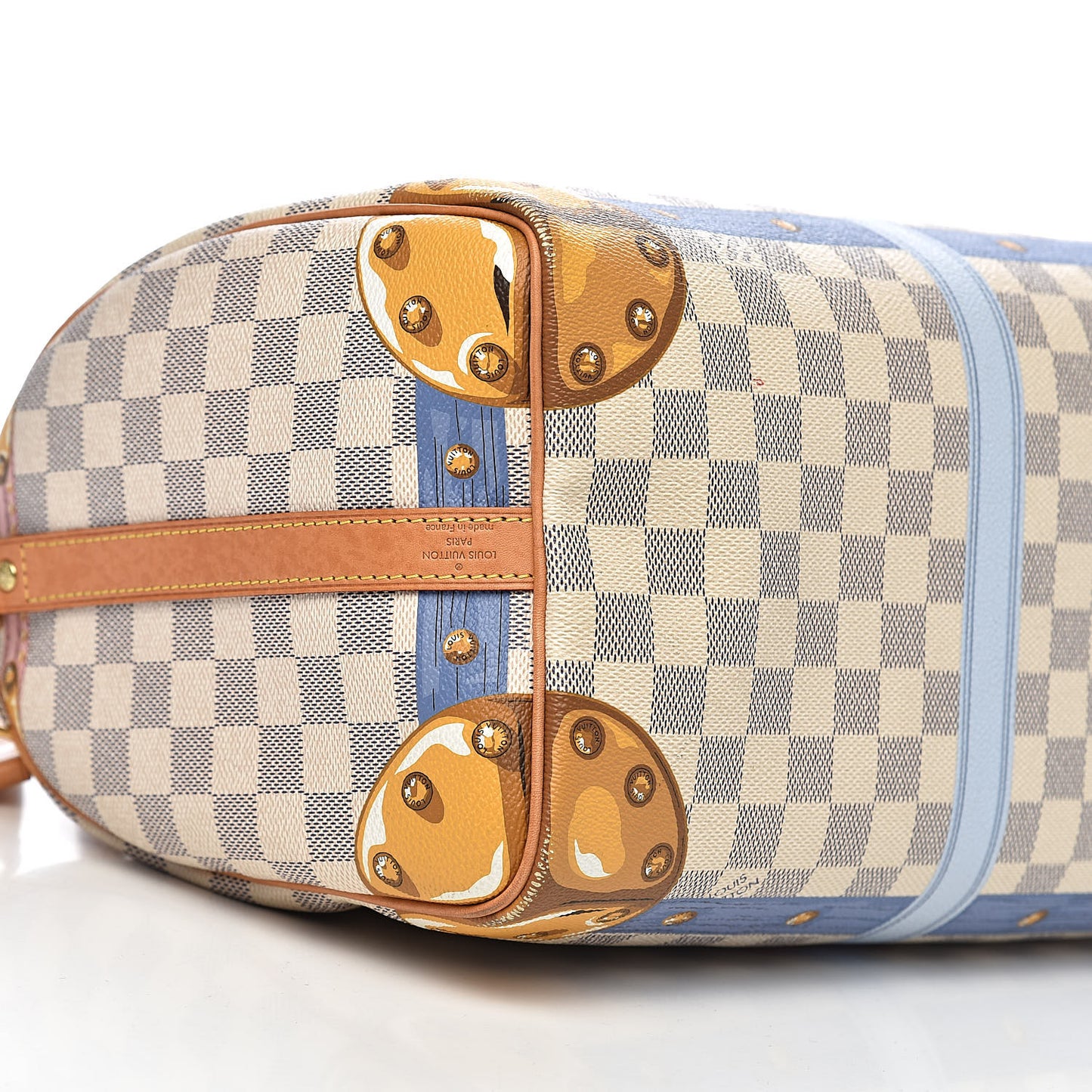 Damier Azur Summer Trunks Speedy Bandouliere 30