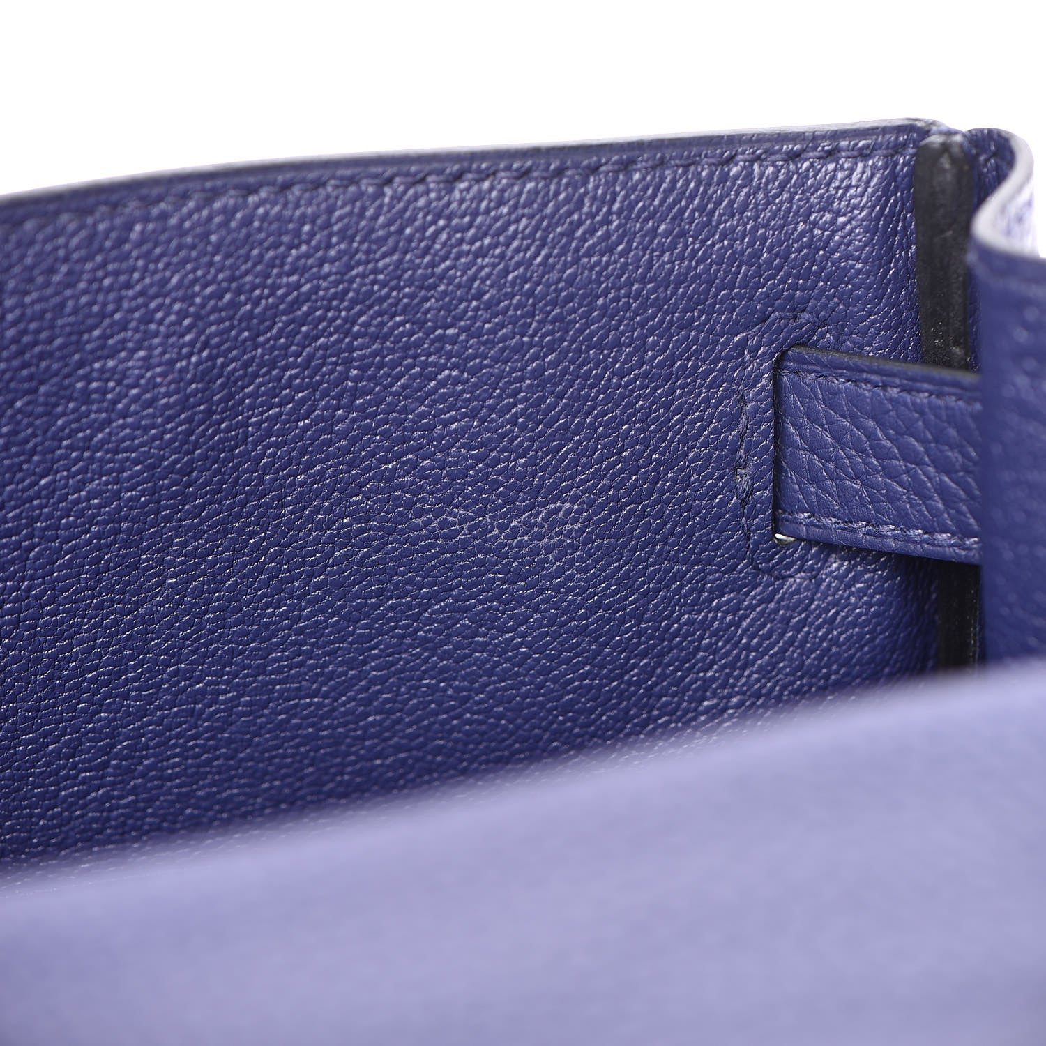 Hermes Taurillon Clemence Kelly Retourne 28 Bleu Encre 31 of 41