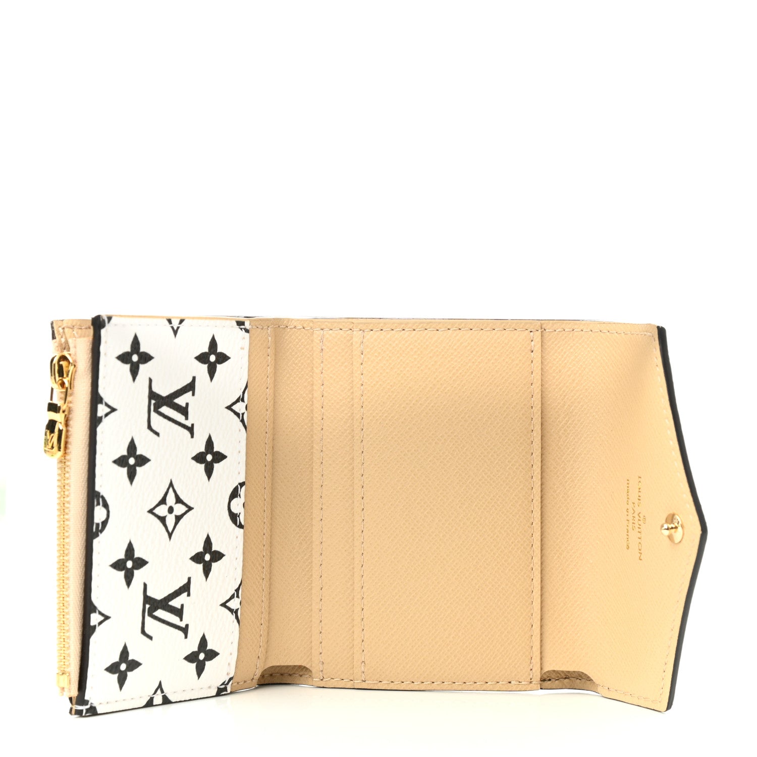 Louis Vuitton Monogram Giant Zoe Wallet Kaki 5 of 7
