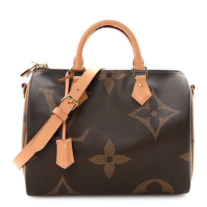 Louis Vuitton Reverse Monogram Giant Speedy Bandouliere 30 1 of 10