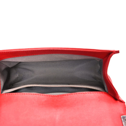 Chanel Calfskin Double Stitch Small Boy Flap Red 5 of 10