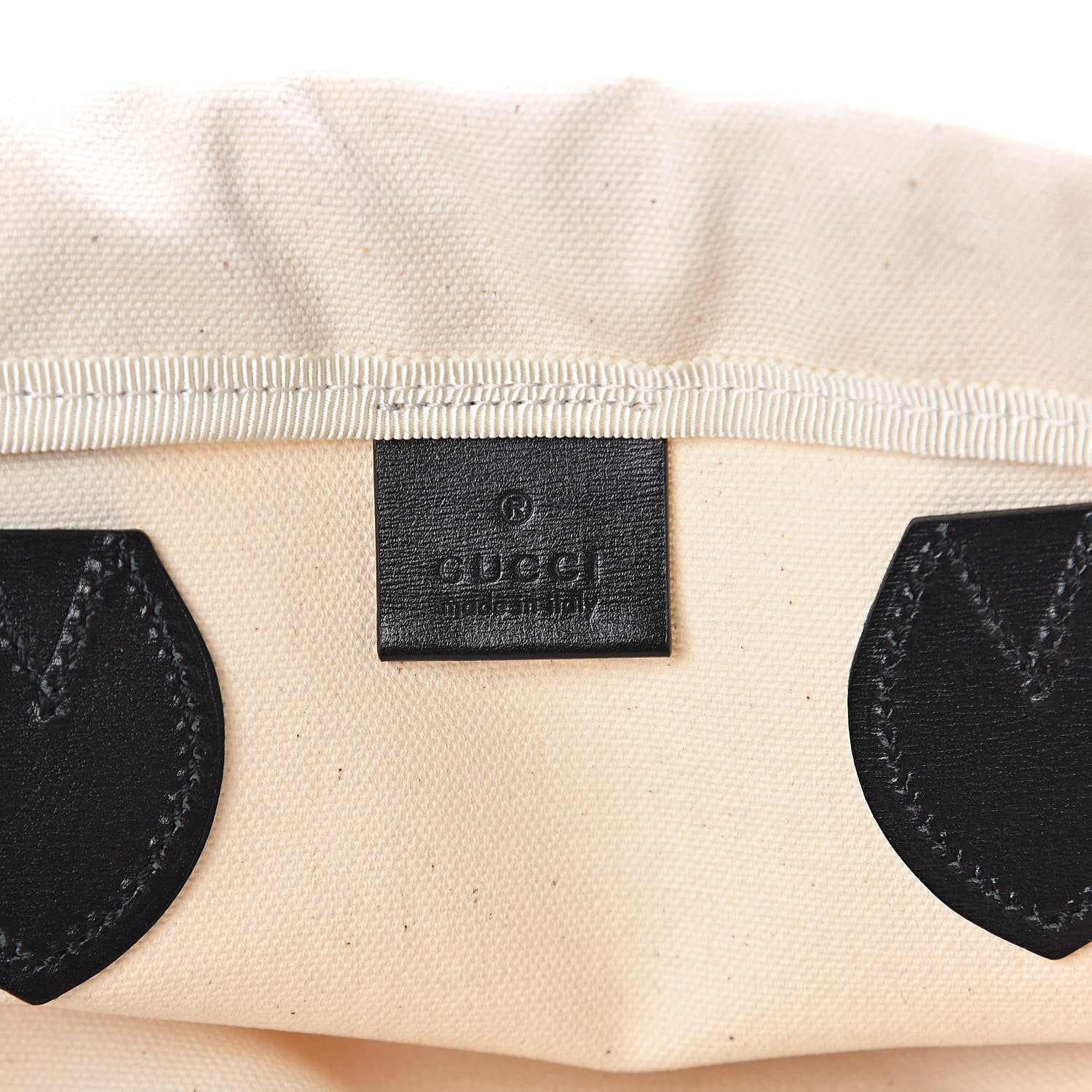 Gucci Canvas Chateau Marmont Drawstring Tote Beige 6 of 9