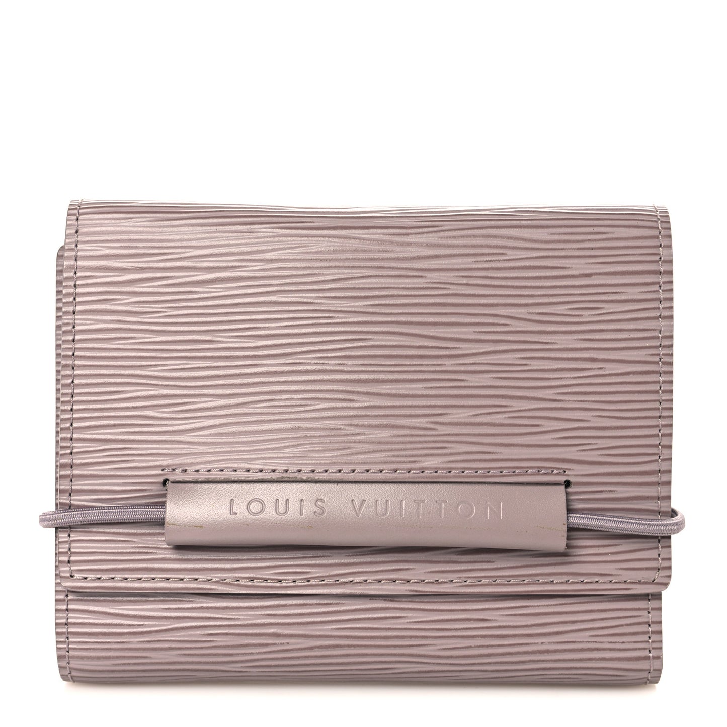 Epi Porte-Monnaie Elastique Wallet Lilac