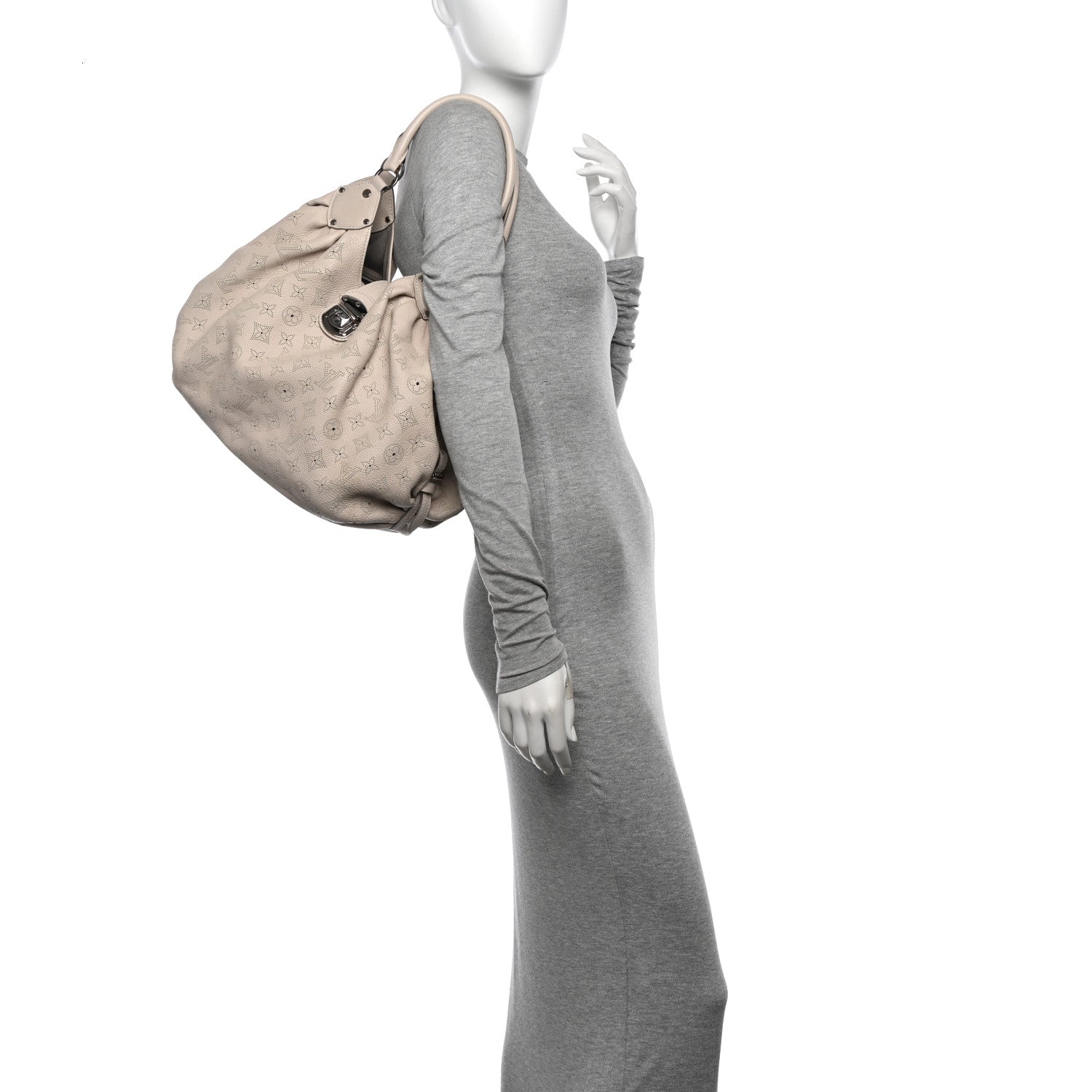 Louis Vuitton Mahina L Gris 2 of 13
