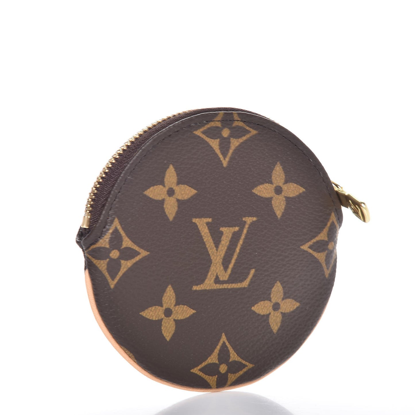 Monogram Round Coin Purse