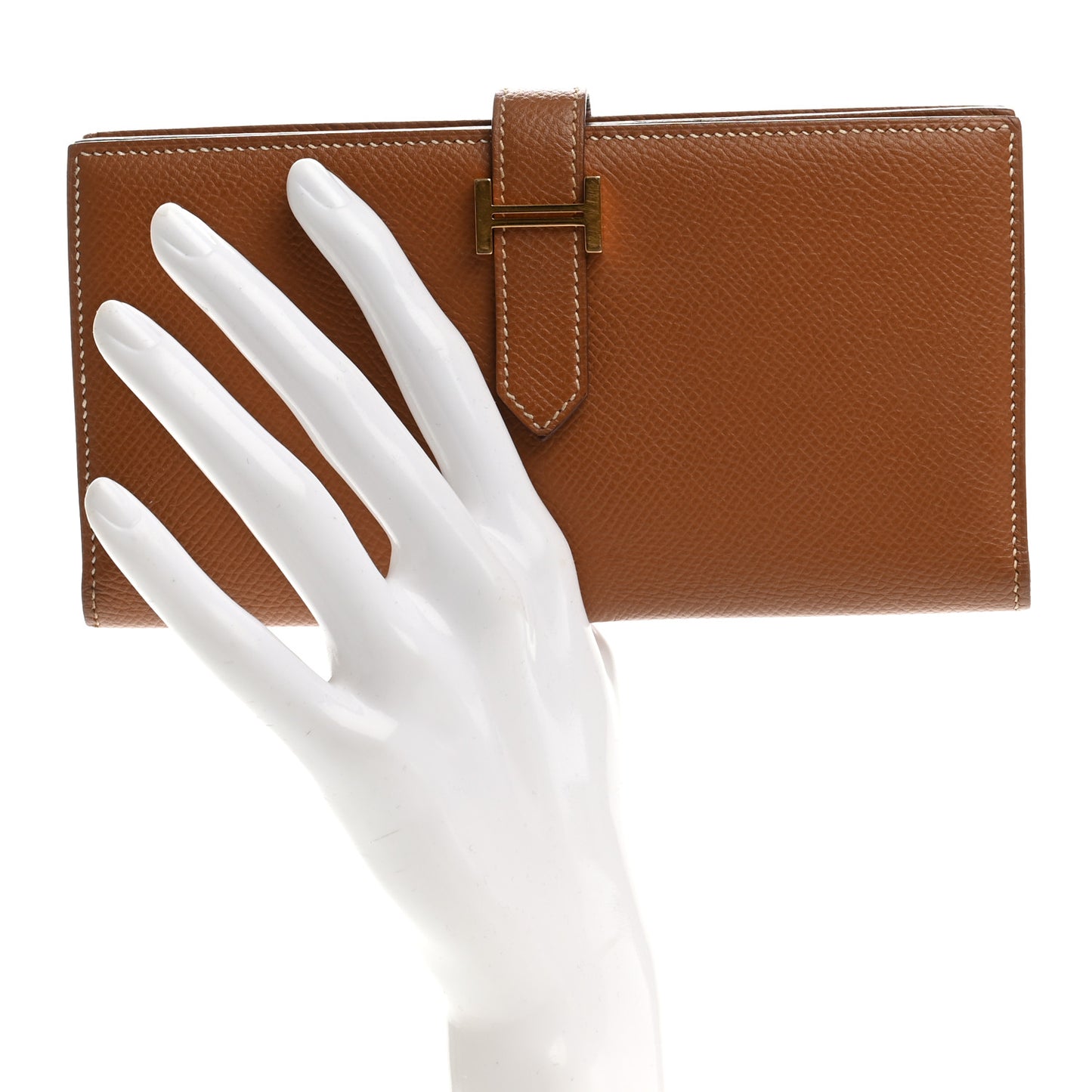 Epsom Bearn Gusset Wallet Gold