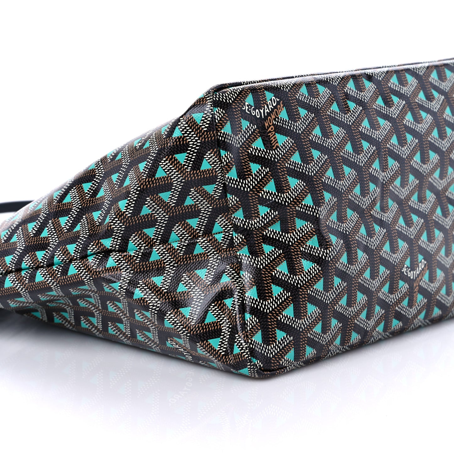Goyardine Saint Louis Claire Voie PM Black Opaline