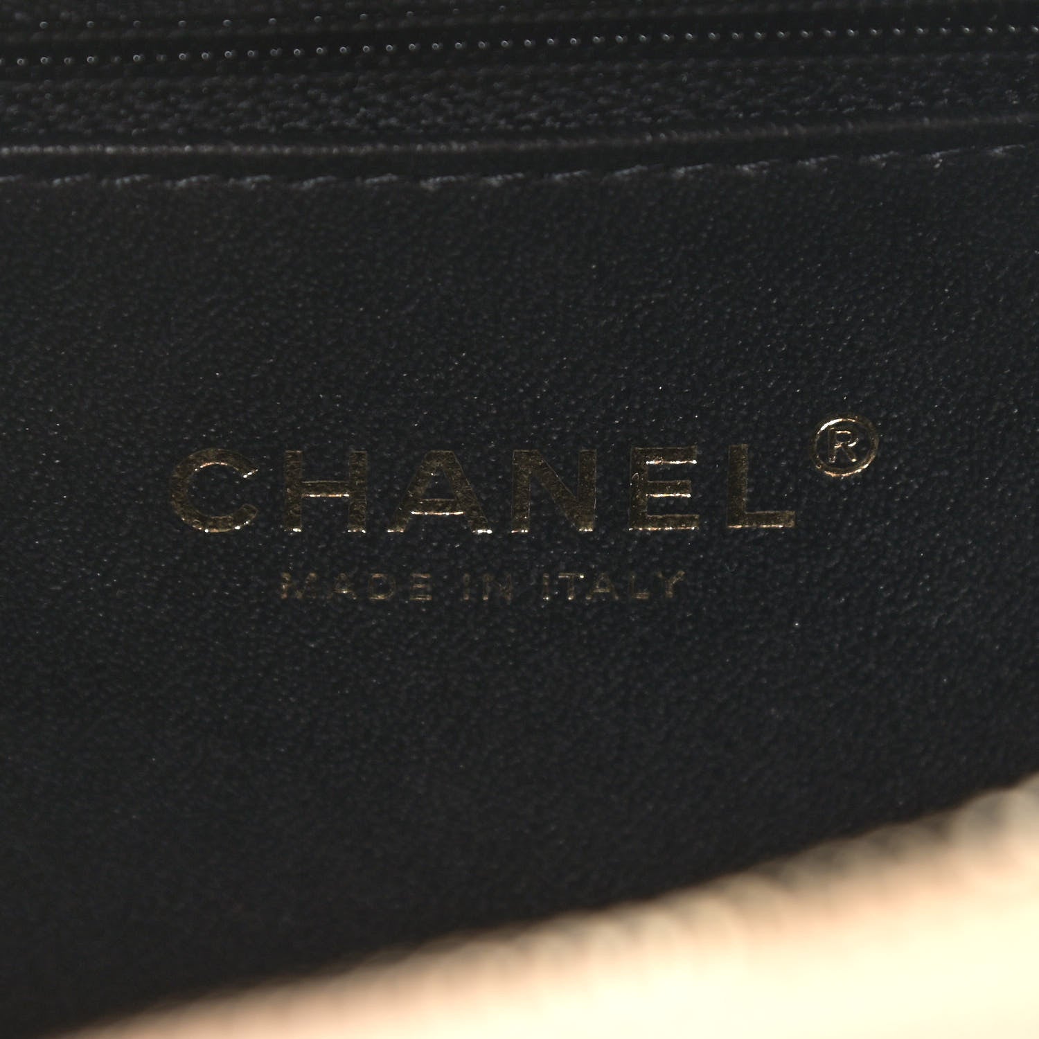 Chanel Caviar Quilted Medium CC Filigree Vanity Case Beige Black 6 of 9