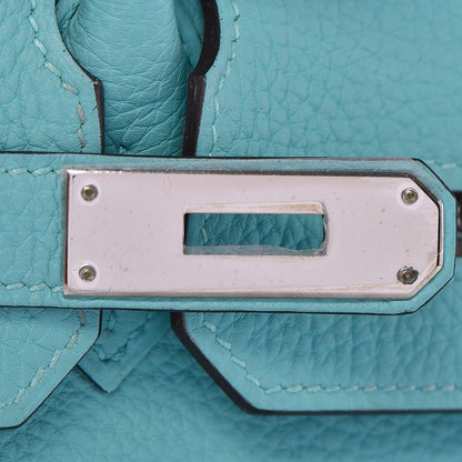 Hermes Togo Birkin 30 Bleu Atoll 15 of 30