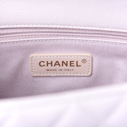 Chanel Caviar Quilted Small Coco Handle Flap Lilas Lilac 5 of 10