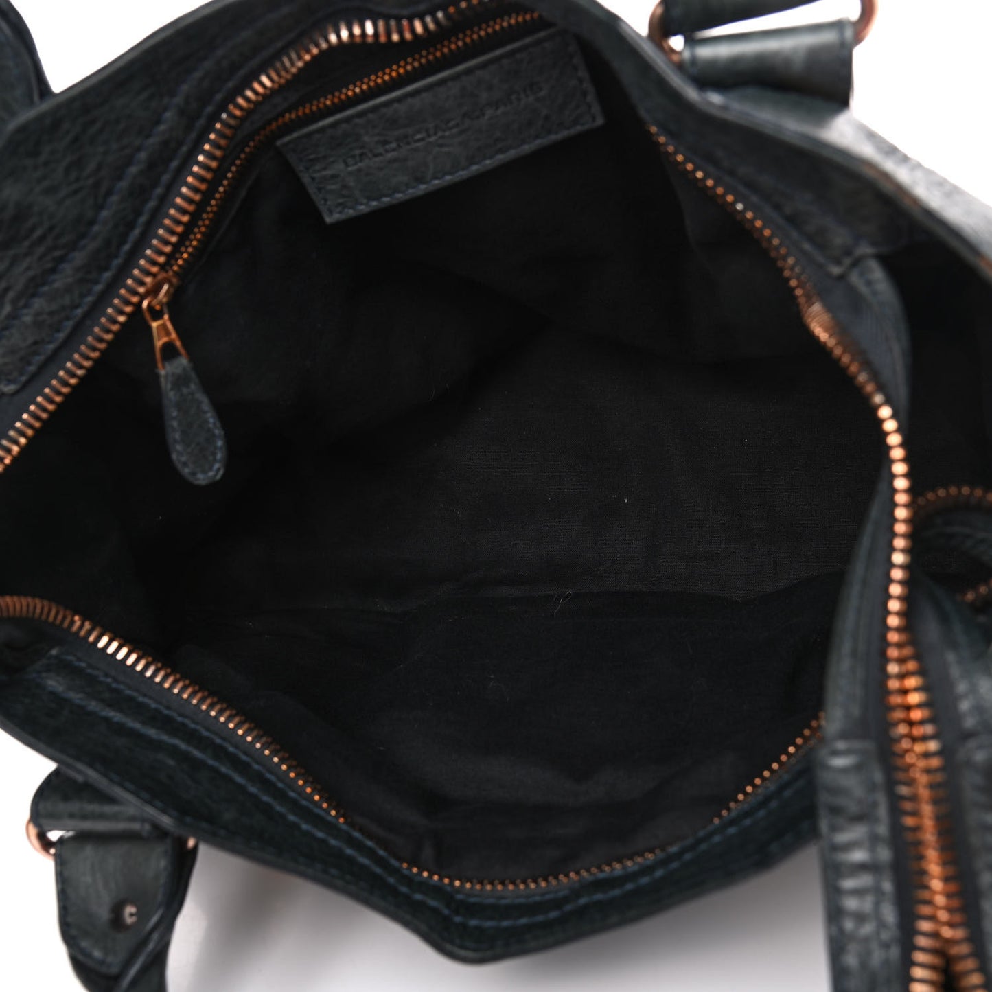 Agneau Giant 21 Rose Gold Hardware City Anthracite