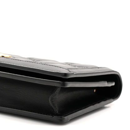 Gucci Calfskin GG Matelasse Chain Wallet Black 9 of 9