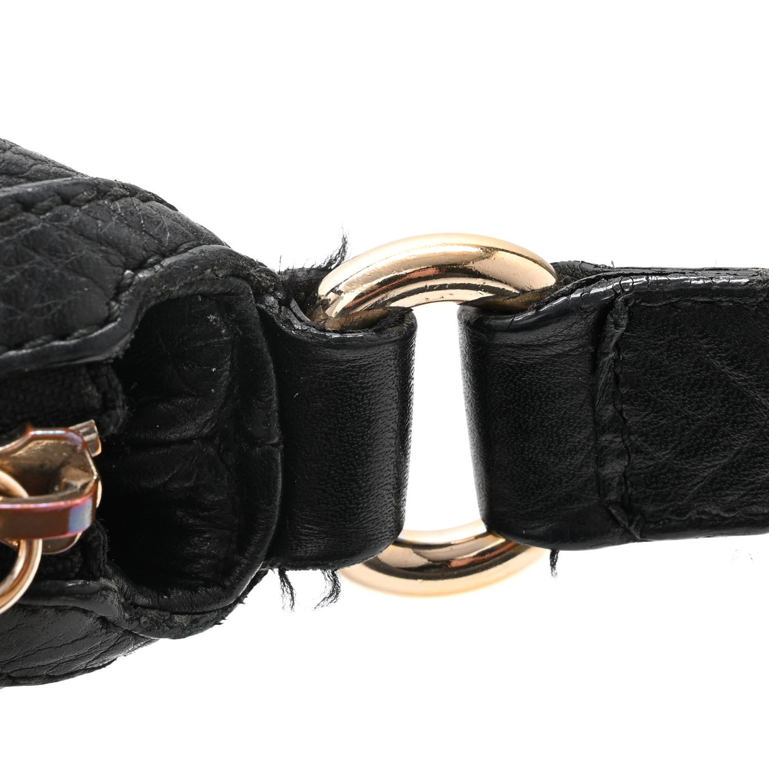 Gucci Pebbled Calfskin Medium Soho Hobo Black 12 of 12