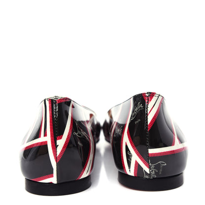 Christian Louboutin Patent Ribbon Ballalla Flats 37.5 Multicolor 7 of 10