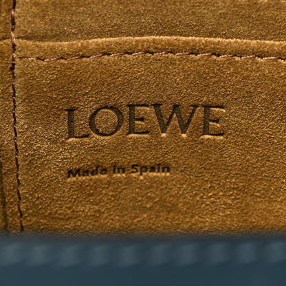 Loewe Calfskin Jacquard Mini Gate Dual Bag Onyx Blue 6 of 10
