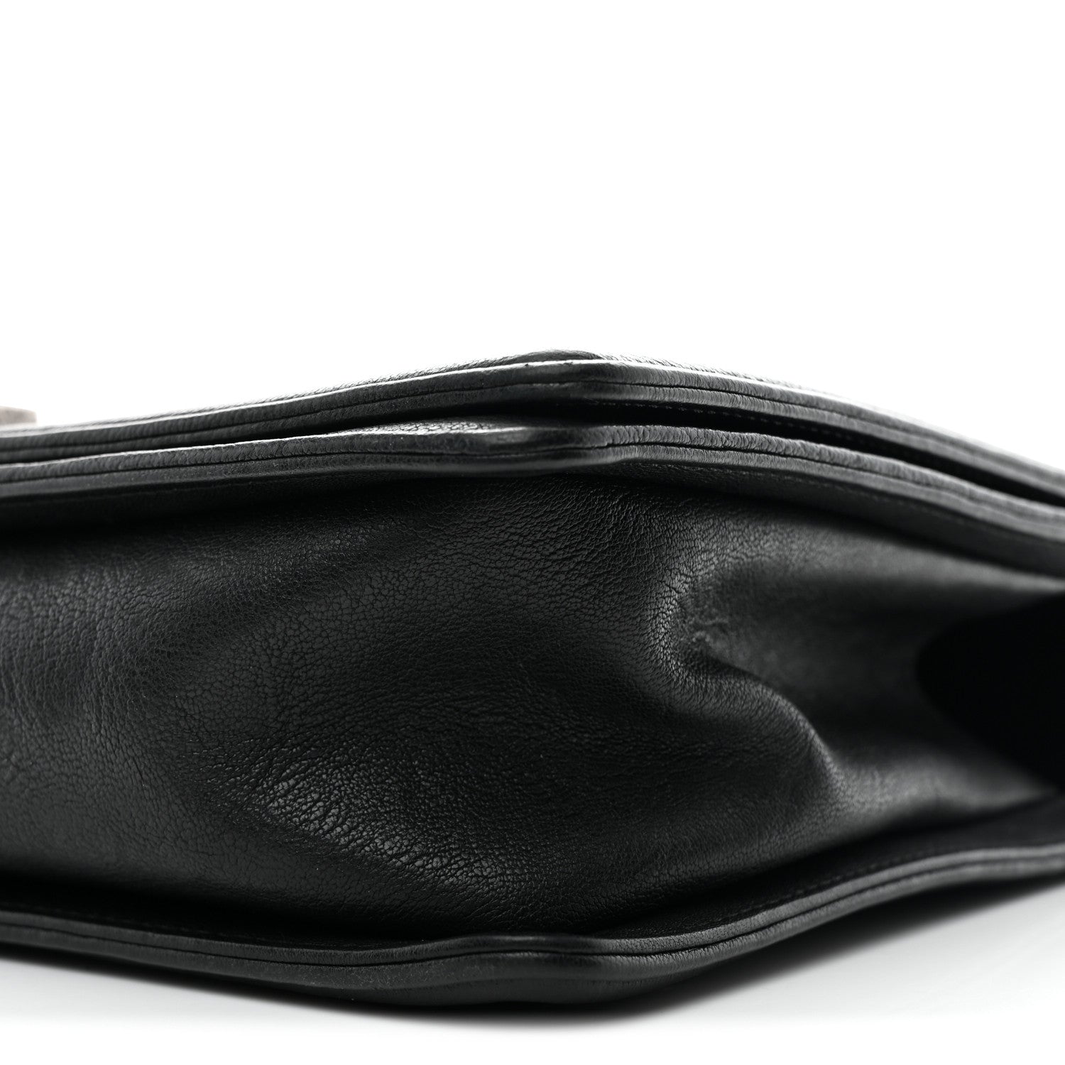 Chanel Crumpled Lambskin New Medium Studded Boy Flap Black 10 of 10
