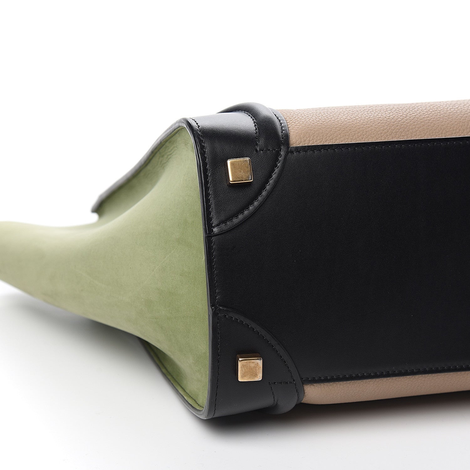 Celine Nubuck Calfskin Micro Tri-Color Luggage 7 of 9