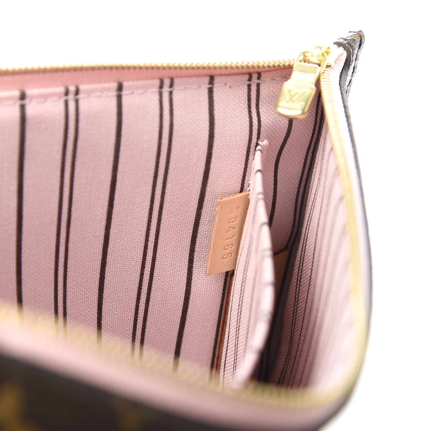 Monogram Neverfull MM GM Pochette Rose Ballerine