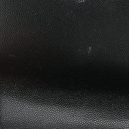 Saint Laurent Grain De Poudre Monogram Cassandre Clutch Black 14 of 17