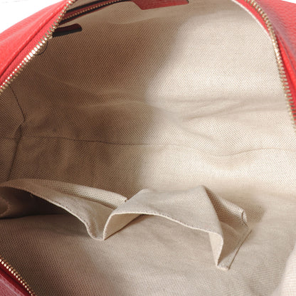 Gucci Pebbled Calfskin Large Soho Hobo Red 5 of 7
