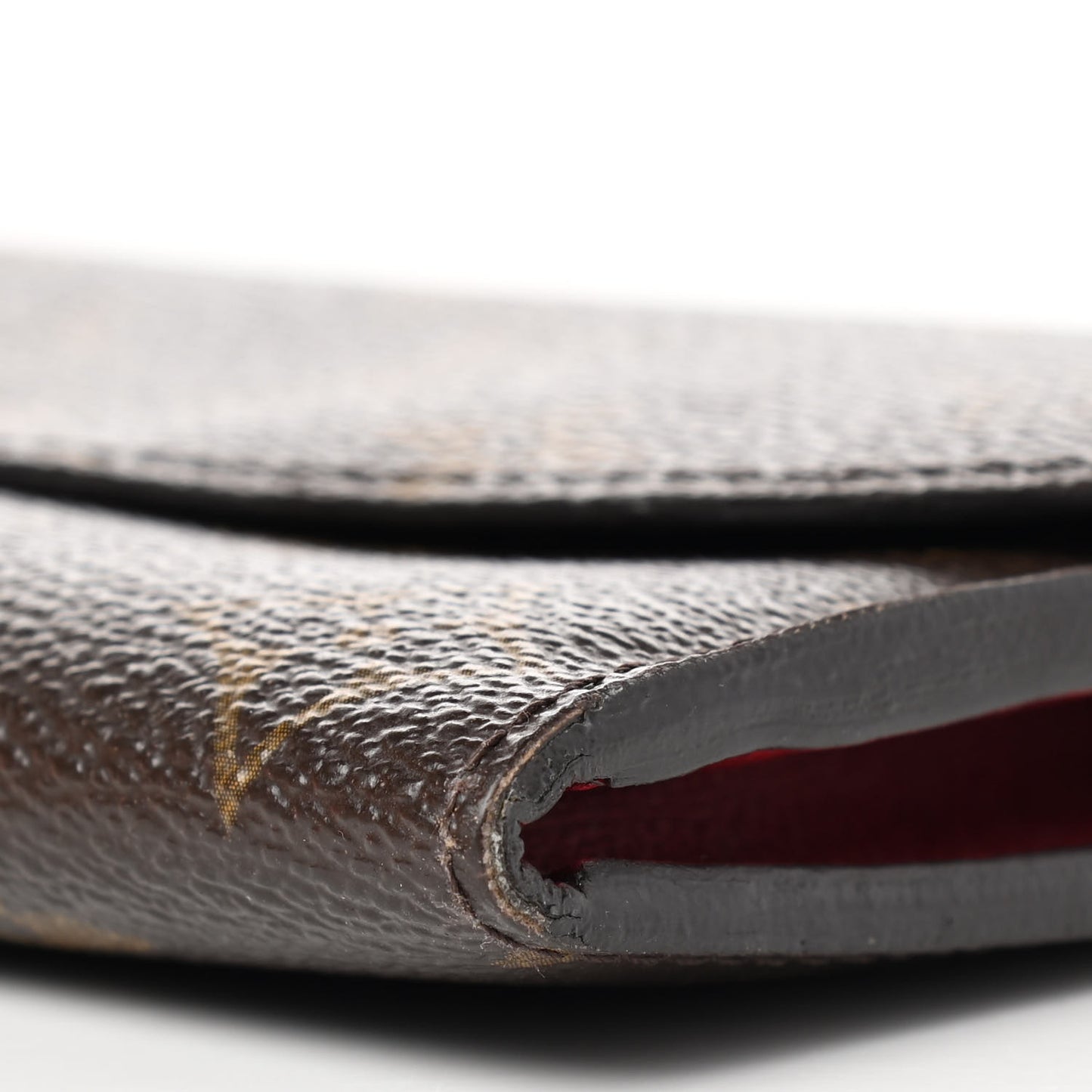 Monogram Emilie Wallet Rouge