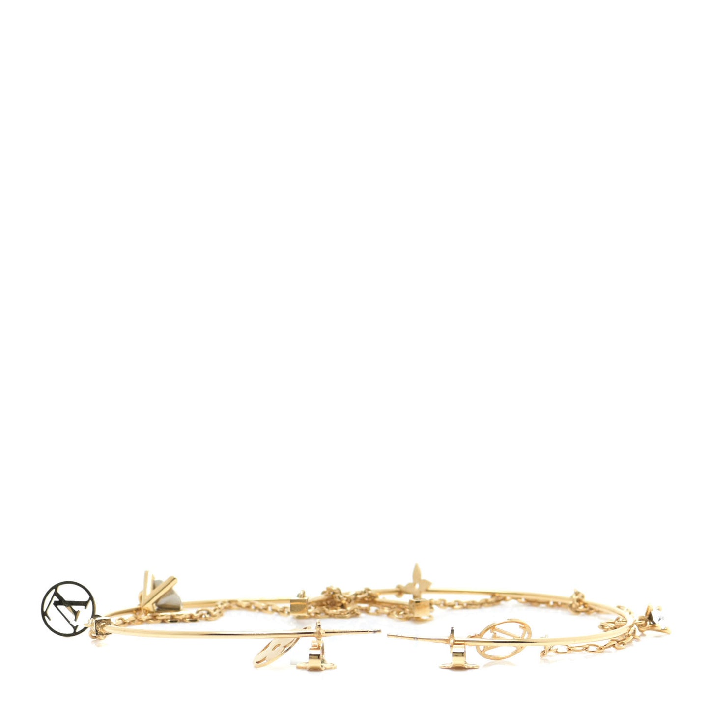 Roman Holidays Hoop Earrings Gold