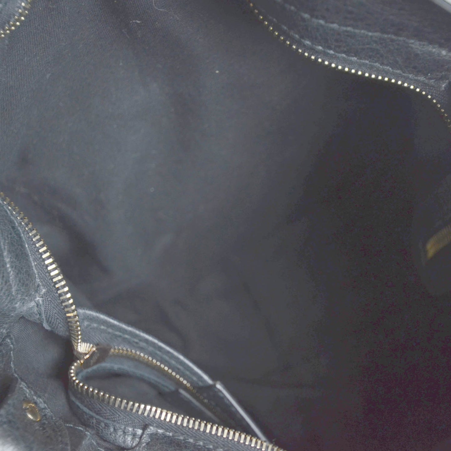 Agneau Giant 12 Rose Gold Hardware Velo Nero Black