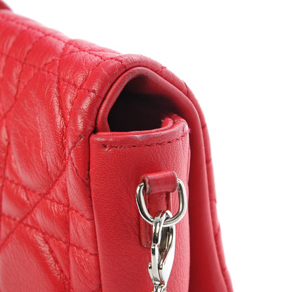 Christian Dior Lambskin Cannage New Lock Pouch Pink 14 of 14