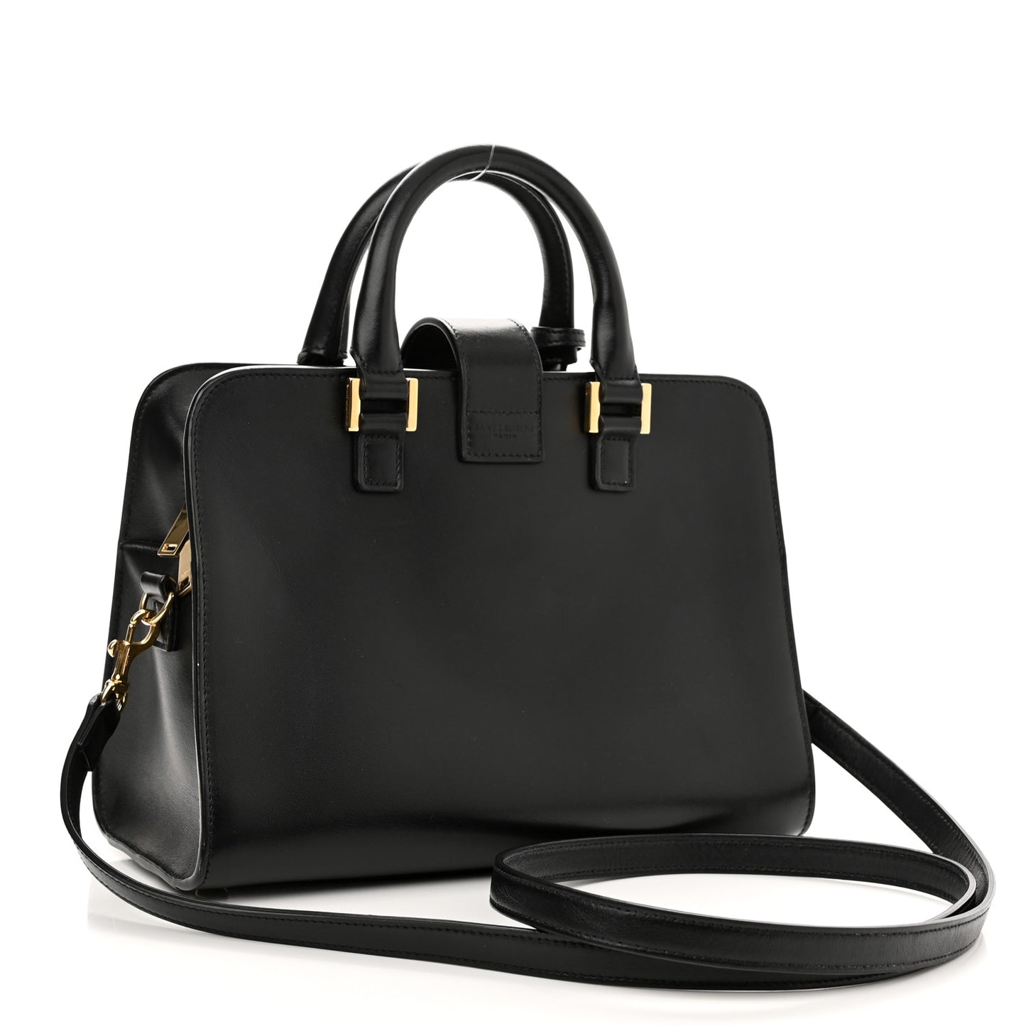 Calfskin Monogram Baby Cabas Black