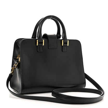 Saint Laurent Calfskin Monogram Baby Cabas Black 3 of 9