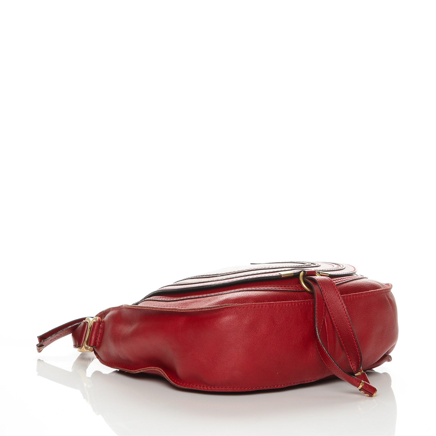 Chloe Calfskin Medium Marcie Hobo Garnet 4 of 7