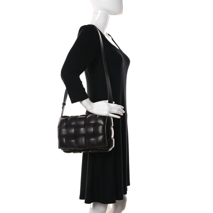 Bottega Veneta Paper Calfskin Maxi Intreccio Padded Cassette Crossbody Bag Fondant 2 of 10