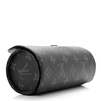 Louis Vuitton Monogram Eclipse 3 Watch Travel Case 2 of 10
