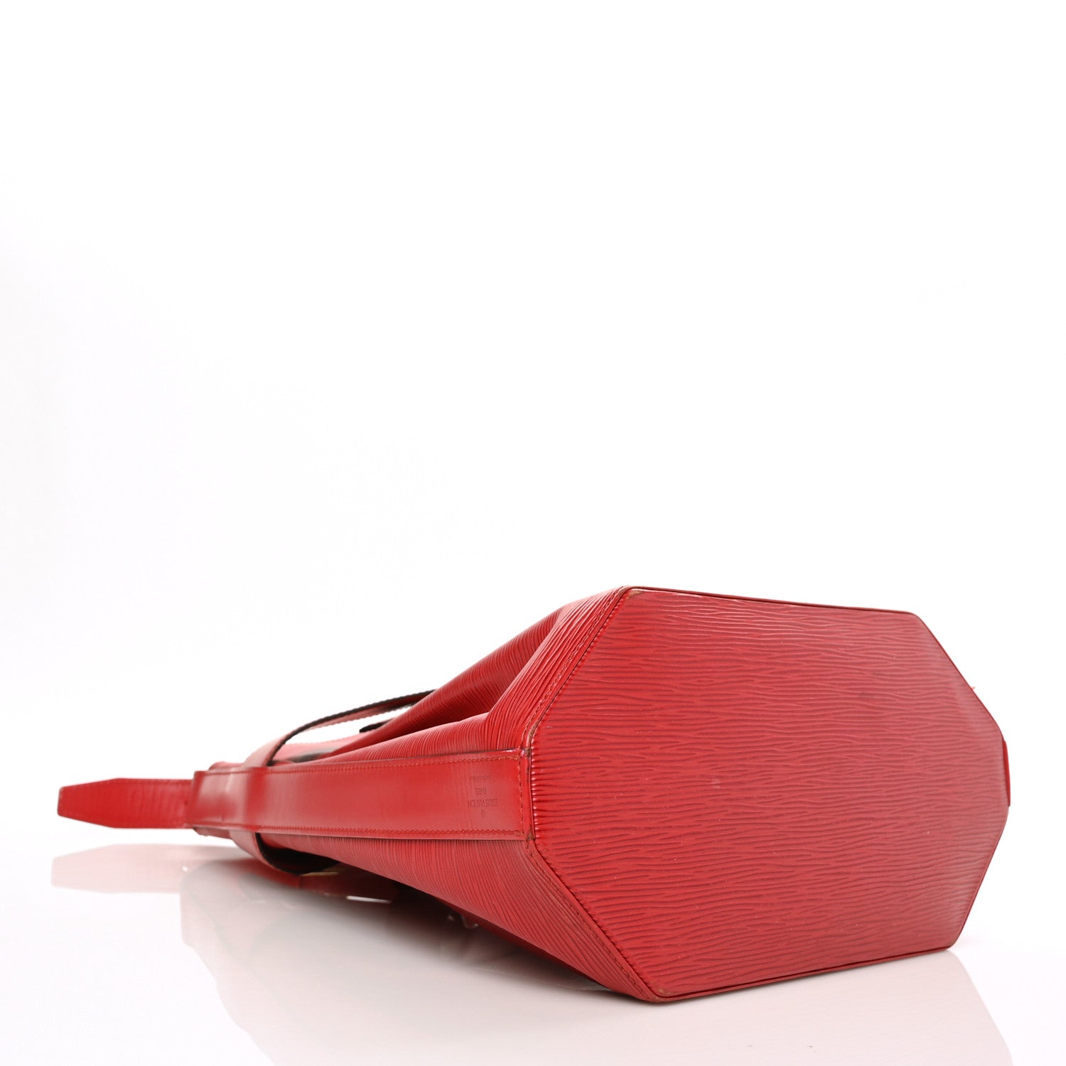 Louis Vuitton Epi Sac D'Epaule GM Castillan Red 4 of 9