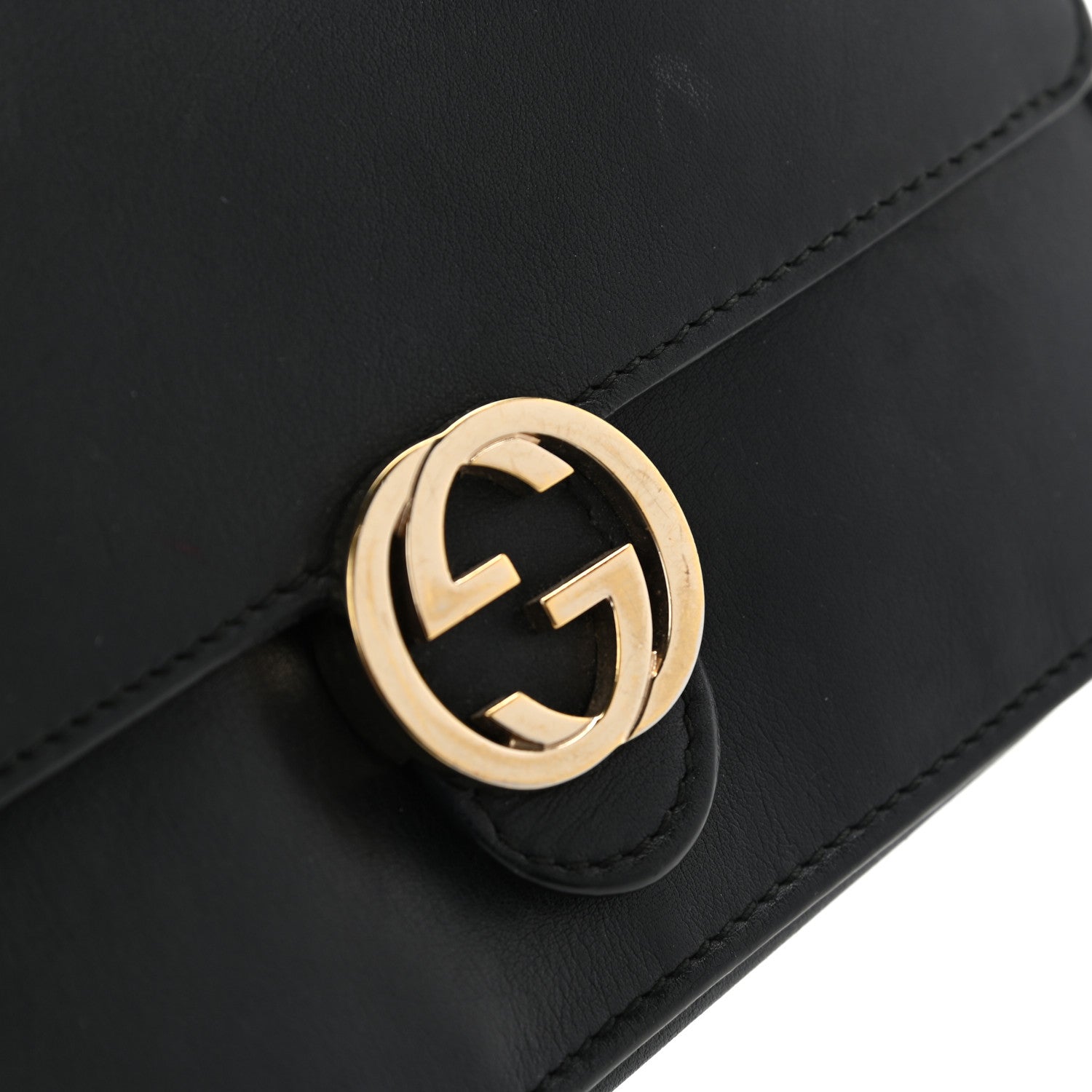 Gucci Calfskin Icon Wallet Black 16 of 16