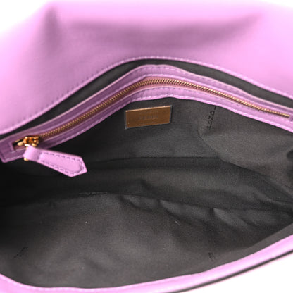 Fendi Nappa FF 1974 Embossed Baguette Agapanto 5 of 11