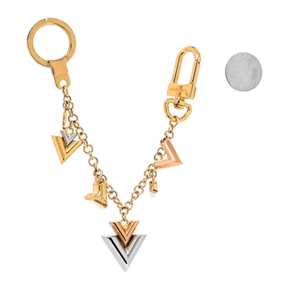 Louis Vuitton Jingle V Chain Bag Charm Gold 2 of 4