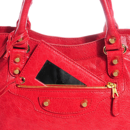 Balenciaga Agneau Giant 12 Gold Hardware Velo Rouge Cardinal 6 of 15