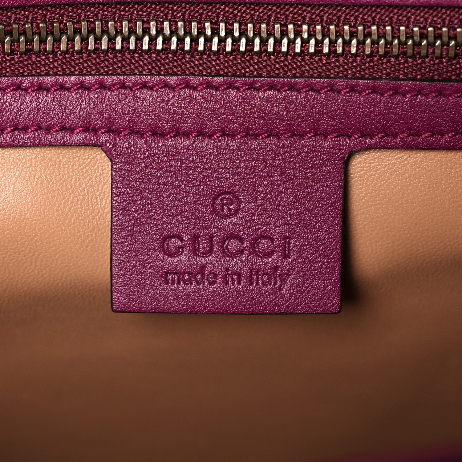 Gucci Crocodile Osiride Future Top Handle Bag Violet Cyclamin Black 6 of 14